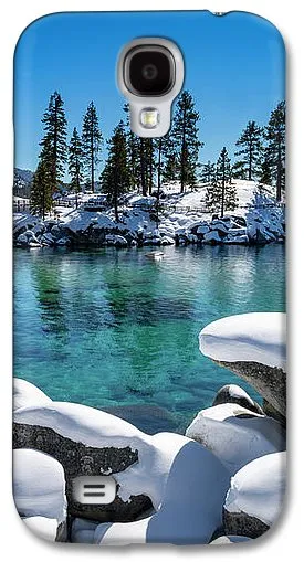 Winter Wave - Sand Harbor Lake Tahoe By Brad Scott - Phone Case