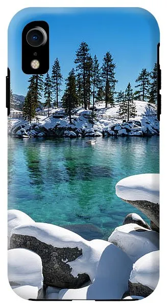 Winter Wave - Sand Harbor Lake Tahoe By Brad Scott - Phone Case