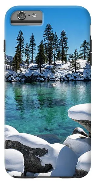 Winter Wave - Sand Harbor Lake Tahoe By Brad Scott - Phone Case