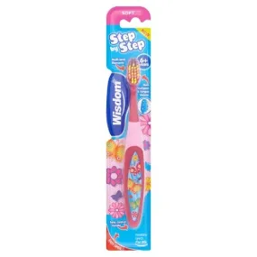 Wisdom Toothbrush Step By Step Soft 6 Years 