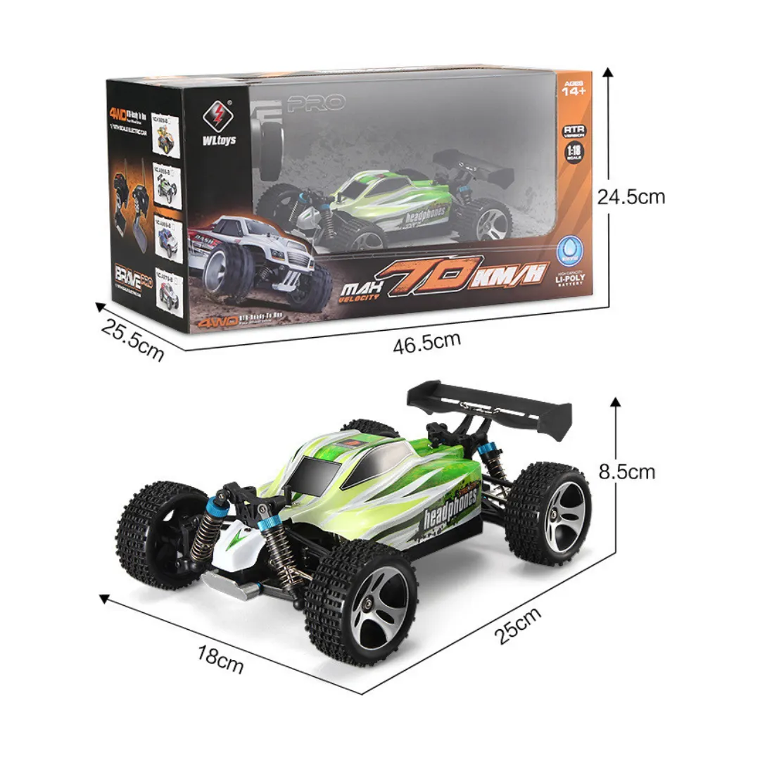 WL High Speed 1/18 Buggy (70 km/h) RTR