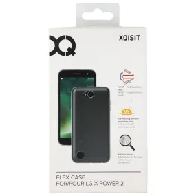 Xqisit Slim Gel Flex Case for LG X Power 2 Smartphones - Clear